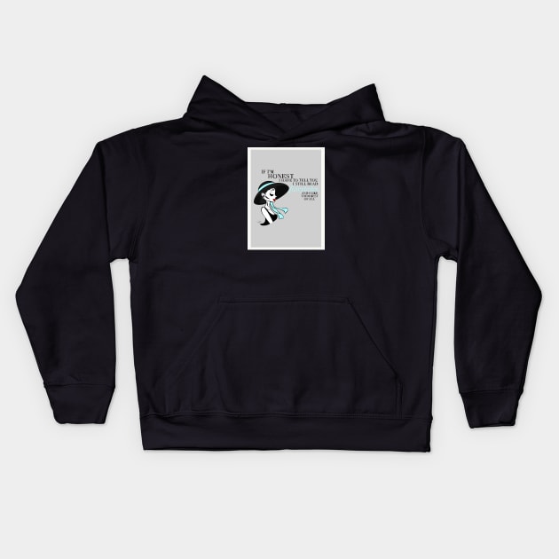 Breakfast at Tiffany’s Kids Hoodie by Art_byKay